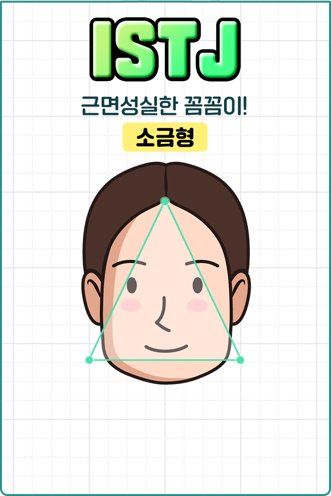 istj근면성실한 꼼꼼이! 소금형