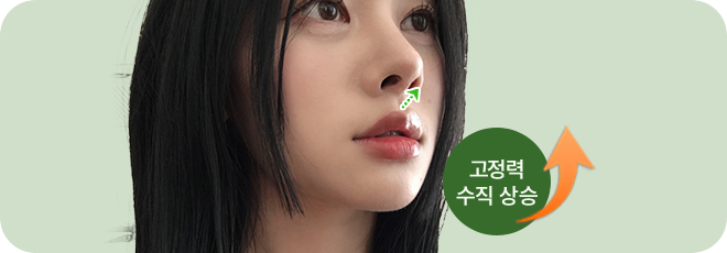 고정력 수직 상승