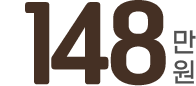 148만원