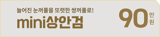mini상안검 90만원