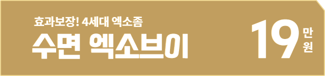 수면 엑소브이 19만원