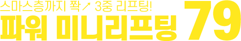 파워 미니리프팅 79만원