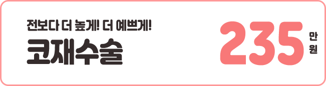 코재수술 235만원