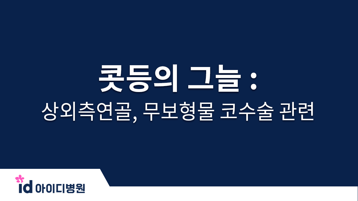 콧등의 그늘 : 상외측연골, 무보형물 코수술 관련