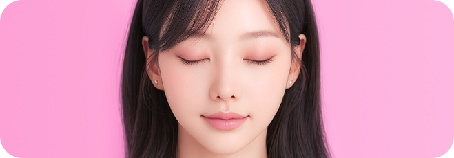 눈을 감아도 자연스럽게!