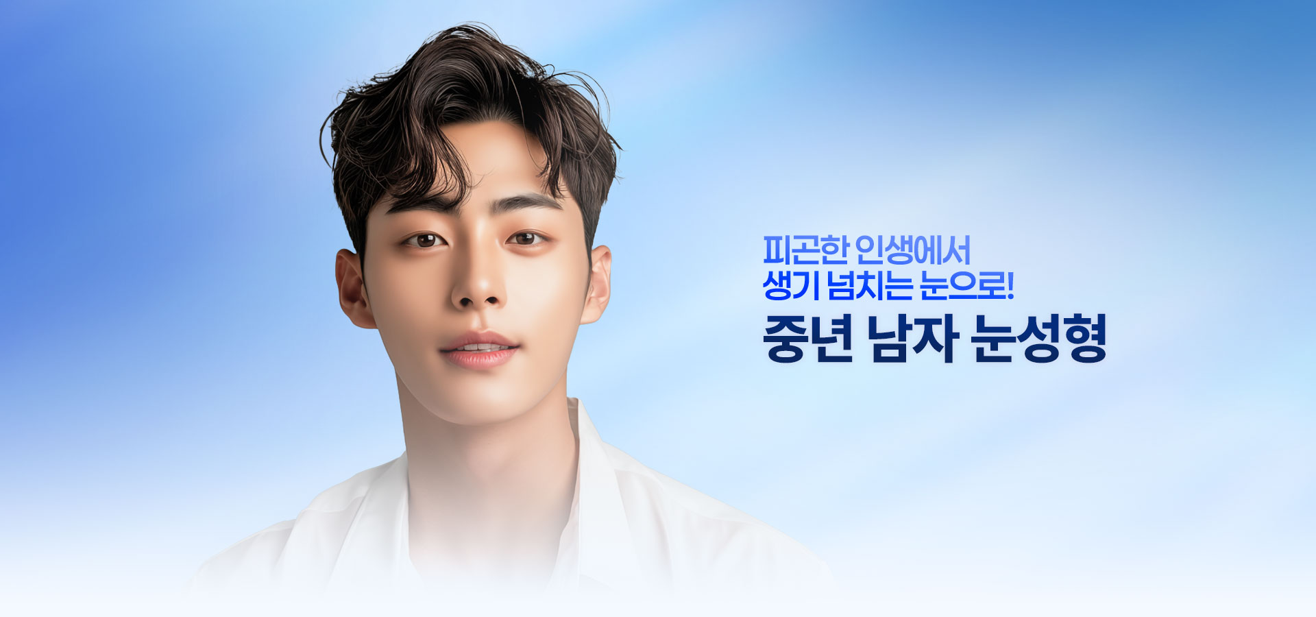 중년 남자눈성형