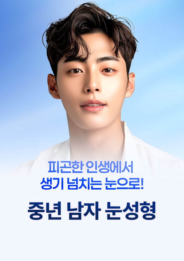 중년 남자눈성형
