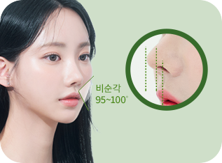 비순각 90~100도
